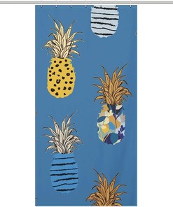 Lightweight Hawaii Pineapple Bathroom Shower Curtain Cloth