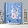 Lily Flower Garden Rose Shower Curtain - Floral Bathroom Decor