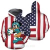 Limited Edition Unisex Christmas Mickey Miami Dolphins 3D Hoodie 