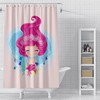 Little Mermaid Princess Bathroom Shower Curtain