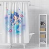 Little Mermaid Swing Bathroom Shower Curtain