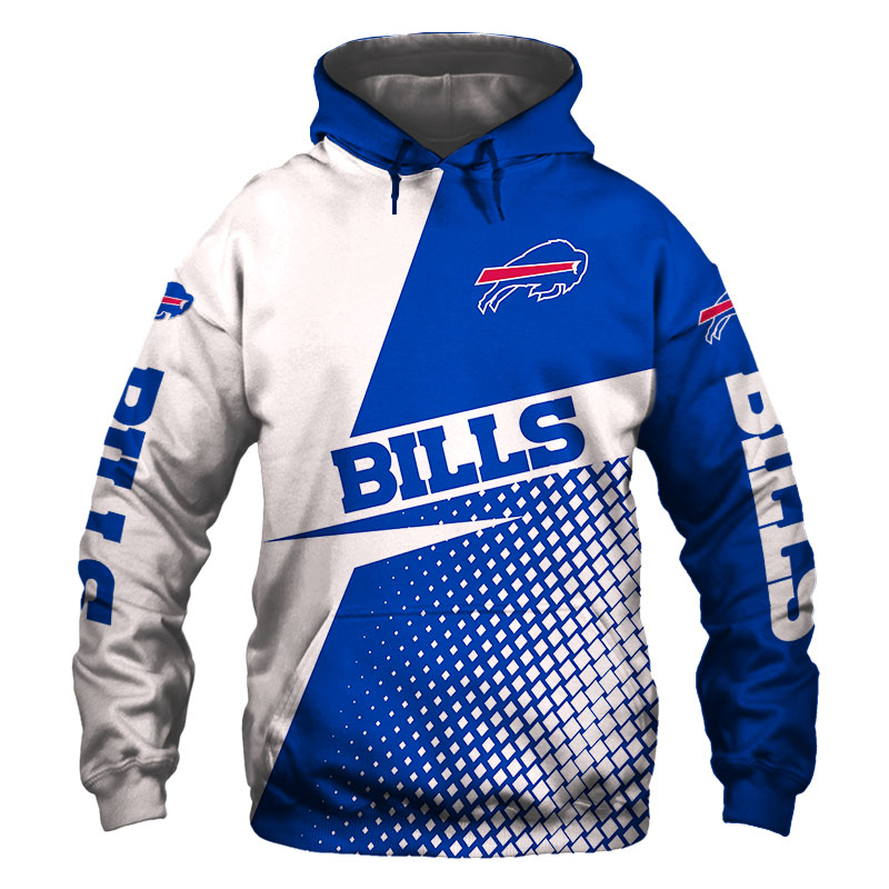Long Sleeve Zip Hoodie For Buffalo Bills Fans, A Must-Have Item