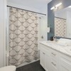 Longhorn Cattle Western Cowboy Cowgirl Shower Curtain for Western Theme Bathroom Decor