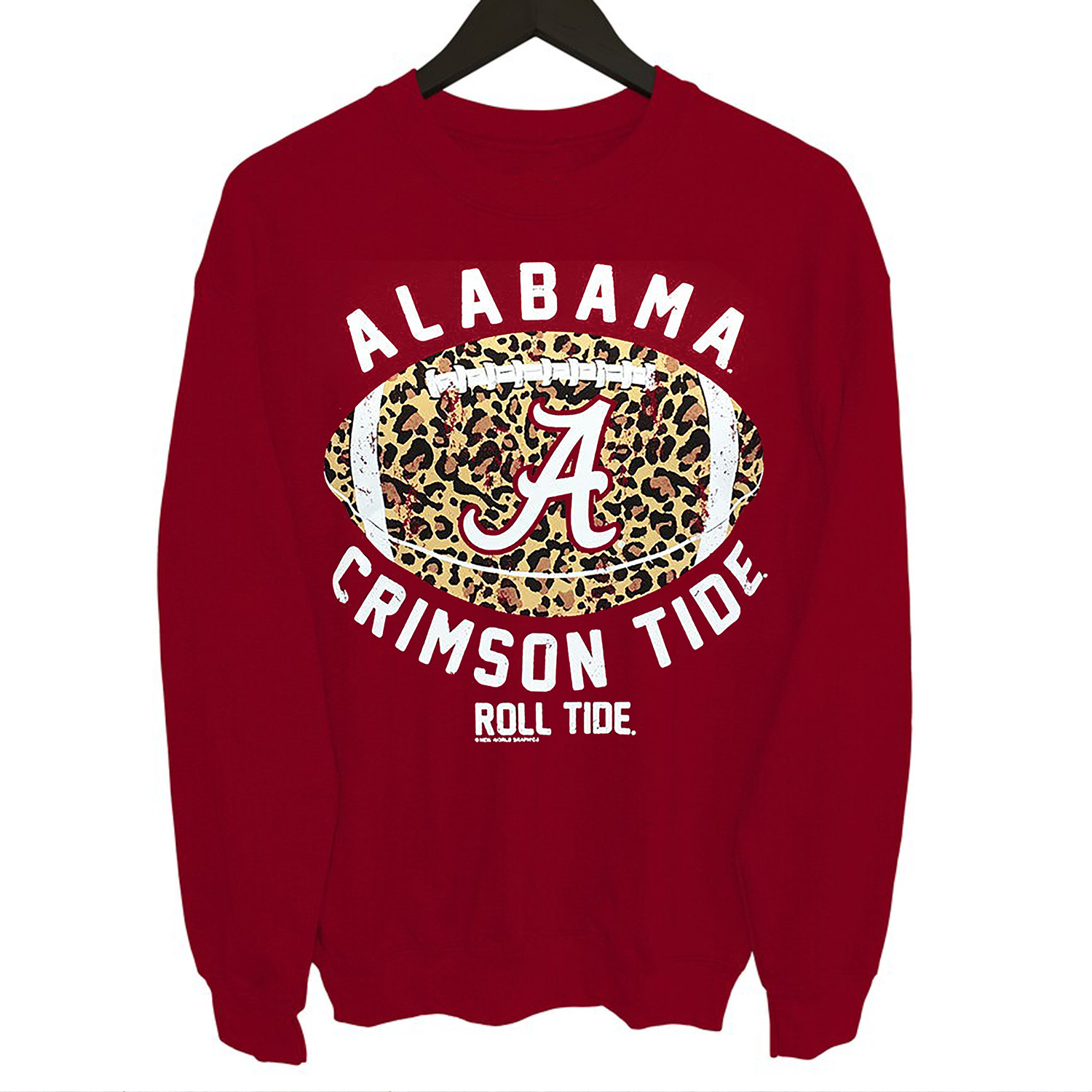 Look Fierce With Alabama Leopard Football T-Shirt