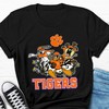 Looney Tunes Football Team - Clemson Tigers NCAA Graphic T-Shirt Hoodie Sweatshirt