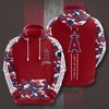 Los Angeles Angels Custom Sport All Over Print Hoodie - 3D Edition #2