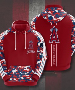Los Angeles Angels Custom Sport All Over Print Hoodie - 3D Edition #2