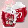 Los Angeles Angels Custom Sport All Over Print Hoodie - 3D Edition #4