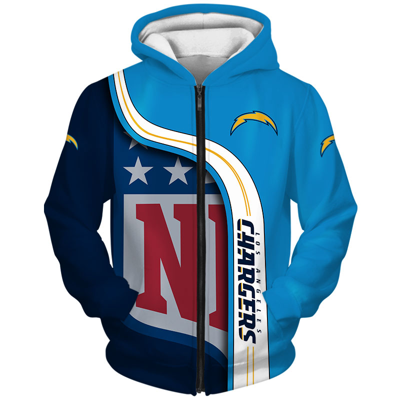 Los Angeles Chargers 3D All Over Print Pullover Hoodie Nfl For Fans