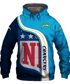 Los Angeles Chargers 3D All Over Print Pullover Hoodie Nfl For Fans