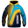 Los Angeles Chargers 3D Zip Hoodie Pullover All Over Print Nfl