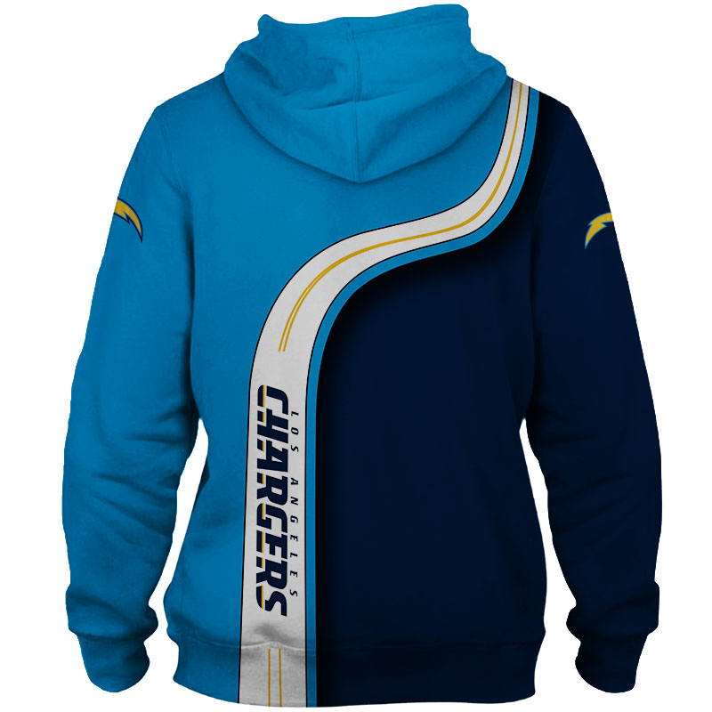 Los Angeles Chargers Cute All Over Print Hoodie Pullover Gift For Fans