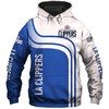 Los Angeles Clippers Premi'M 3D Hoodie - All Over Print
