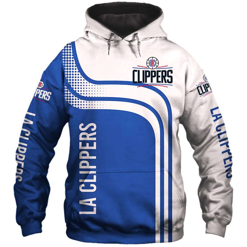 Los Angeles Clippers Premi'M 3D Hoodie - All Over Print