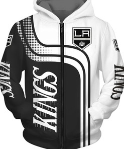 Los Angeles Kings All Over Print 3D Hoodie With Hooded Long Sleeve Gifts For Fans