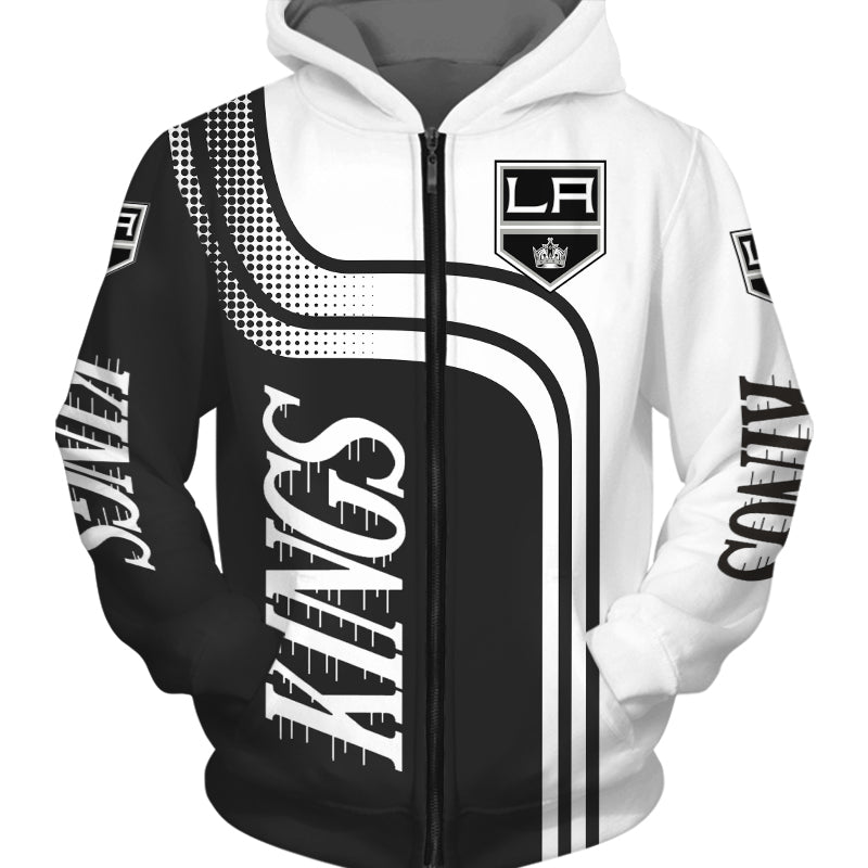 Los Angeles Kings All Over Print 3D Hoodie With Hooded Long Sleeve Gifts For Fans