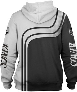 Los Angeles Kings All Over Print 3D Hoodie With Hooded Long Sleeve Gifts For Fans
