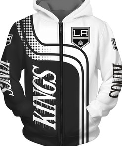 Los Angeles Kings All Over Print Hoodie Pullover Gift For Fans - Gifts For Men