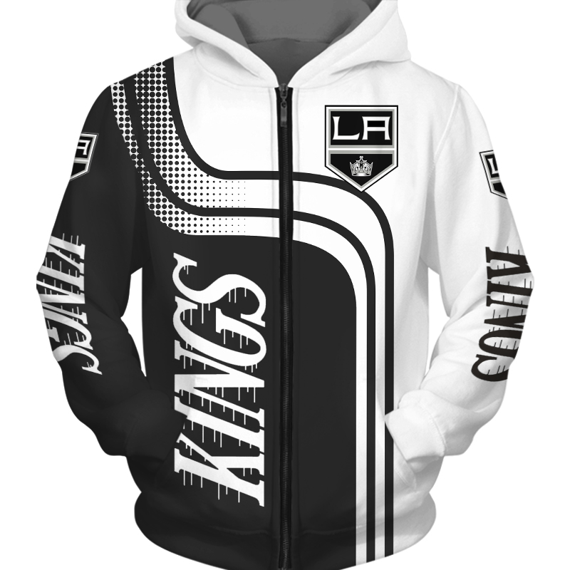 Los Angeles Kings All Over Print Hoodie Pullover Gift For Fans - Gifts For Men