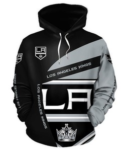 Los Angeles Kings All Over Print Zip Hoodie Gift For Fans - 3D Hoodies For Men