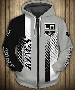 Los Angeles Kings Cute Design All Over Print 3D Hoodie Pullover For Nhl Fans
