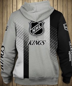 Los Angeles Kings Cute Design All Over Print 3D Hoodie Pullover For Nhl Fans