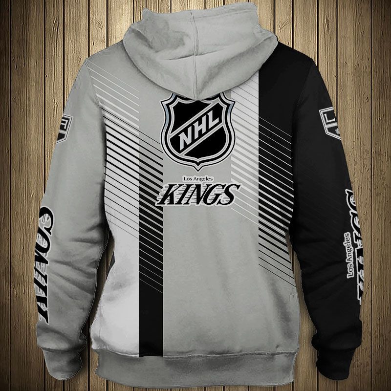 Los Angeles Kings Cute Design All Over Print 3D Hoodie Pullover For Nhl Fans