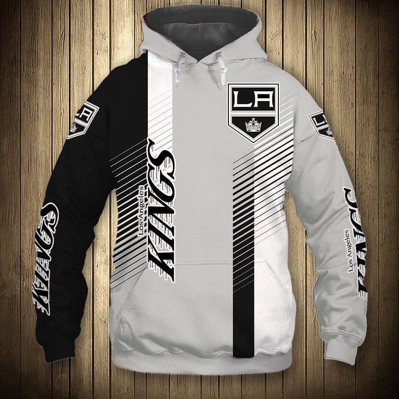 Los Angeles Kings Cute Design All Over Print 3D Hoodie Pullover For Nhl Fans