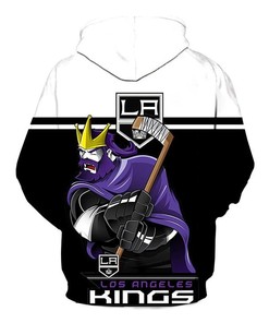 Los Angeles Kings Mascot 3D Printed All Over Print Hoodie Gifts For Fans