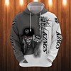 Los Angeles Kings Ultra Death Graphic All Over Print Hoodie Gift For Halloween - 3D Print Hoodie Full Size