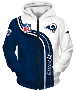 Los Angeles Rams 3D Highway Letter Hoodie, Unique Gifts For Fans