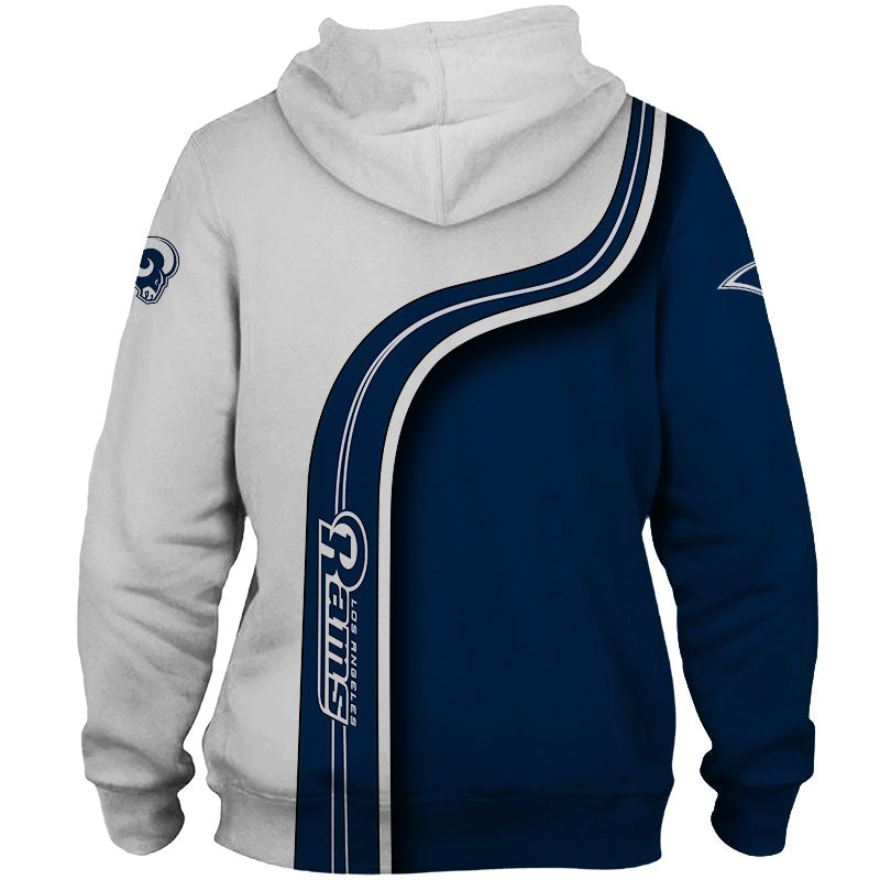 Los Angeles Rams 3D Highway Letter Hoodie, Unique Gifts For Fans