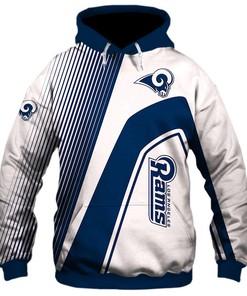 Los Angeles Rams Camo 3D Printed All Over Print Hoodie Gifts For Fans