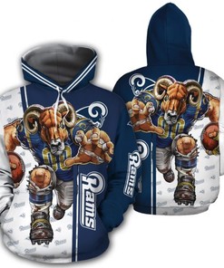 Los Angeles Rams Ultra Cool 3D All Over Print Hoodie, Show Your Style