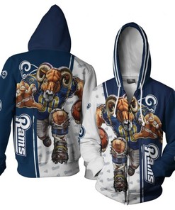 Los Angeles Rams Ultra Cool 3D All Over Print Hoodie, Show Your Style