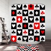 Love Heart Shower Curtain For Romantic Bathroom Theme