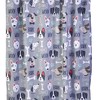 Love Script Valentine's Day Shower Curtain, Durable and Washable Colored Bathroom Decor