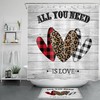 Love Shower Curtain Design