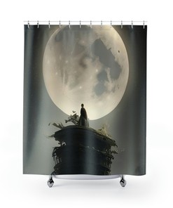 Love Under the Moons Shower Curtain