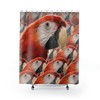 Lovely Bird Lovers Shower Curtain, Unique Home Bathroom Decor
