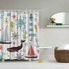 Lovely Blue Morpho Butterflies Fabric Shower Curtain, Perfect For Kids And Tweens Bathroom Decor