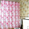 Lovely Heart-Shaped Shower Curtain For Your Bathroom