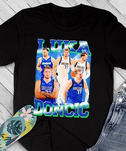 Luka Doncic Basketball T Shirt Dallas Mavericks