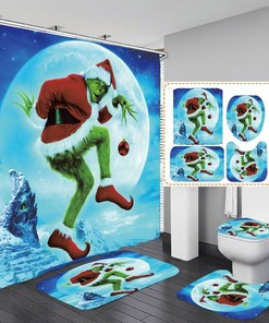 Lunar Phases Shower Curtain Design