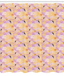 Lush Hibiscus: Bold Pink Flowers Shower Curtain for Your Tropical Bathroom
