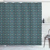 Luxurious Geometric Pattern Shower Curtain Perfect For Modern Bathrooms
