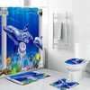 Luxury Dolphin Shower Curtain