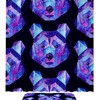 Luxury Shower Curtains - Purple Galaxy Polar Bears Waterproof Bathroom Curtain