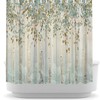 LyerArtork Birch Tree in Forest Shower Curtain for Your Rustic Bathroom Decor 