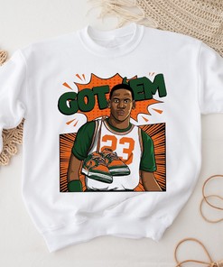 MJ Pop Art Comic Unisex T-Shirt Sweatshirt Hoodie Matching Dunk Low Miami Fan Gift